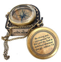 God My Lord Guide Me Compass - Inspirational Gift Engraved Greeting 2025 Graduation Day Gift, Birthday, Christmas, Baptism, Confirmation Gifts for Men Women Boys & Girls (#1 God Guide)