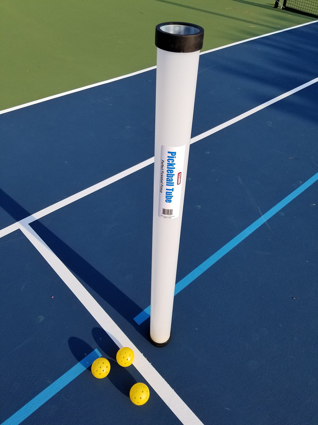 Tourna Pickleball Pickup Tube for Pickleballs - Holds 17 Balls