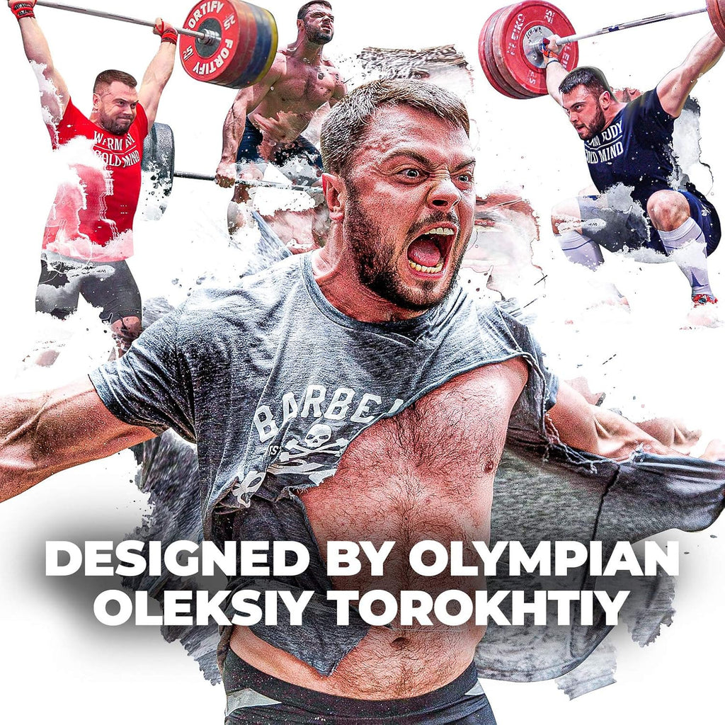 WARM BODY COLD MIND Lasso Lifting Wrist Straps - 770 lb Rated Hand Wraps for Weightlifting & Bodybuilding