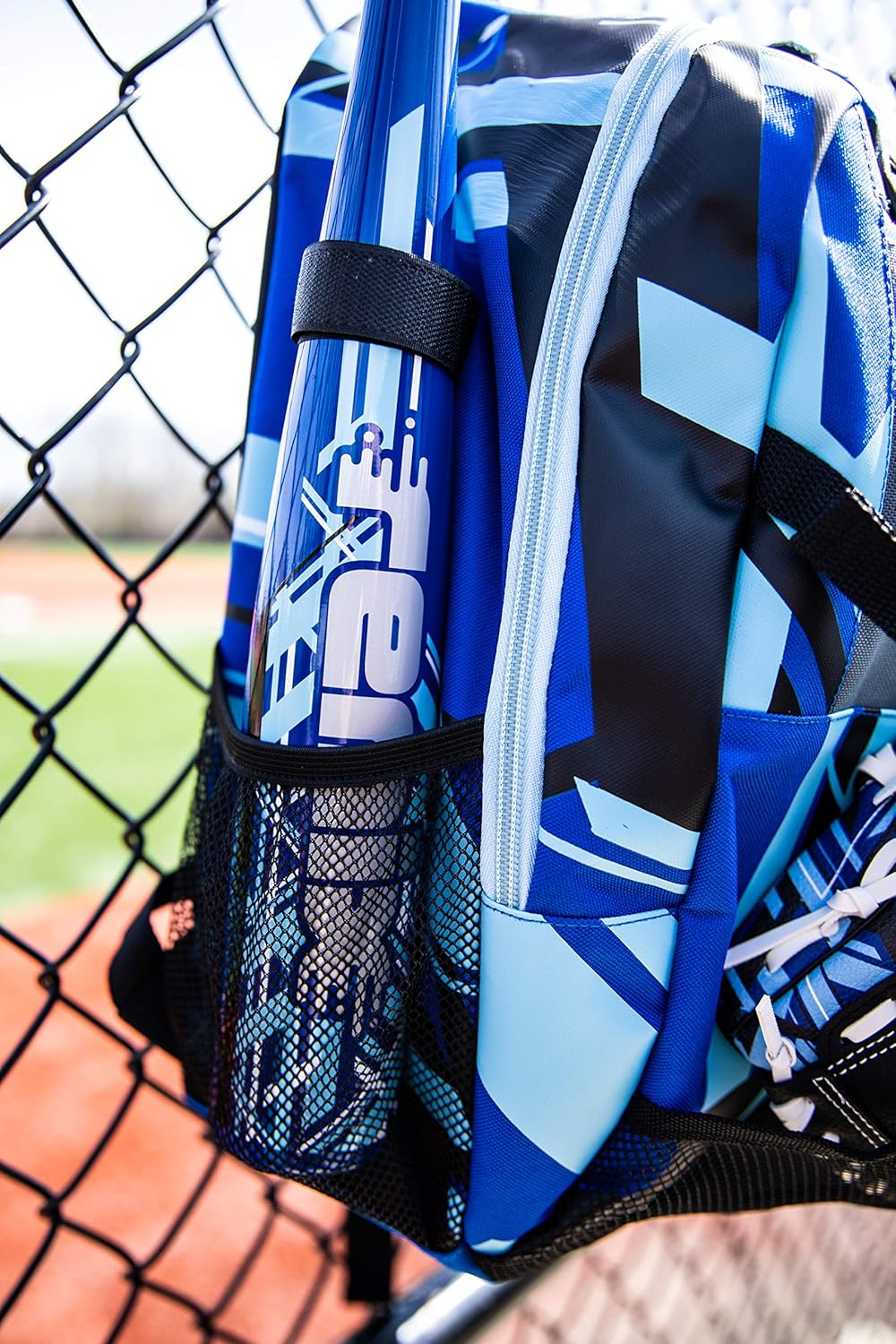 Rawlings REMIX Backpack Equipment Bag - Ideal for T-Ball & Youth Baseball/Softball | Royal Color
