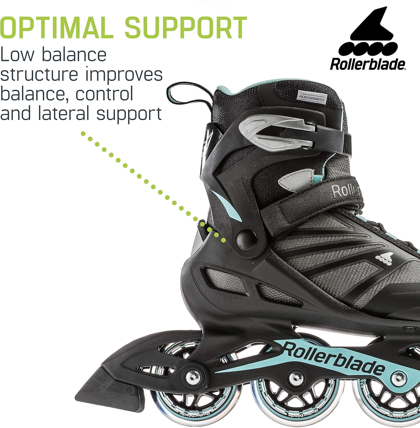 Rollerblade Zetrablade Women's Inline Skates - High-Performance Fitness Design