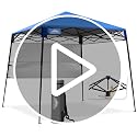 8x8 Pop Up Canopy Tent with Carry Backpack - UV Water Resistant Shade