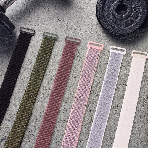 Polyjoy Nylon Loop Sport Replacement Bands Compatible with Hume Health Band, Soft Breathable Adjustable Wrist Band for Hume Band Replacement Strap Wristband for Fitness Tracker Women Men