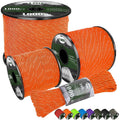Paracord Reflective 1000lb Heavy Duty 4mm 13 Strand 500ft Orange – 500ft, 4mm, Survival Cord