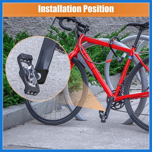 VekAuto 10 Pcs Silicone Bicycle Cycling Crank Boot Protectors Mountain Bike Sleeve Crank Arm Cover Protection Black Auto Accessories
