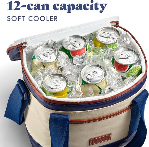 Fit & Fresh Cooler Collection - Insulated, Leakproof Beach & Boat Totes for Summer Travel