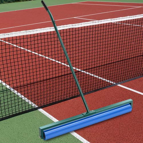 Suclain Tennis Court Squeegee 36 Inch PVA Foam Tennis Sponge Roller Lightweight Removes Water Quickly Clear Floors Tool for Tennis Basketball Sports Courts Garages(Blue,1pcs)