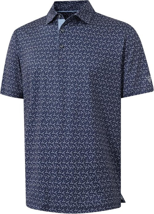 M MAELREG Men's Golf Shirt - Performance Moisture-Wicking Short Sleeve Polo | Casual Fit, Various Colors