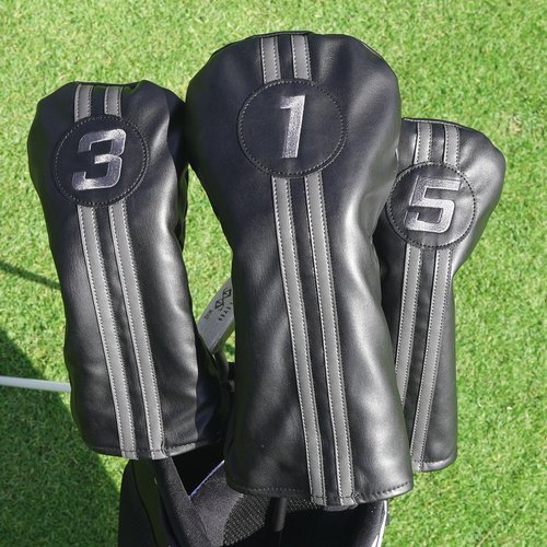 3 Wood Headcover, Easy Slip-On Easy-Off Golf Club Head Cover, Fleece Lined Interior, Water Resistant and Durable Shell, Individual Retail Pack, (3 Wood Headcover)