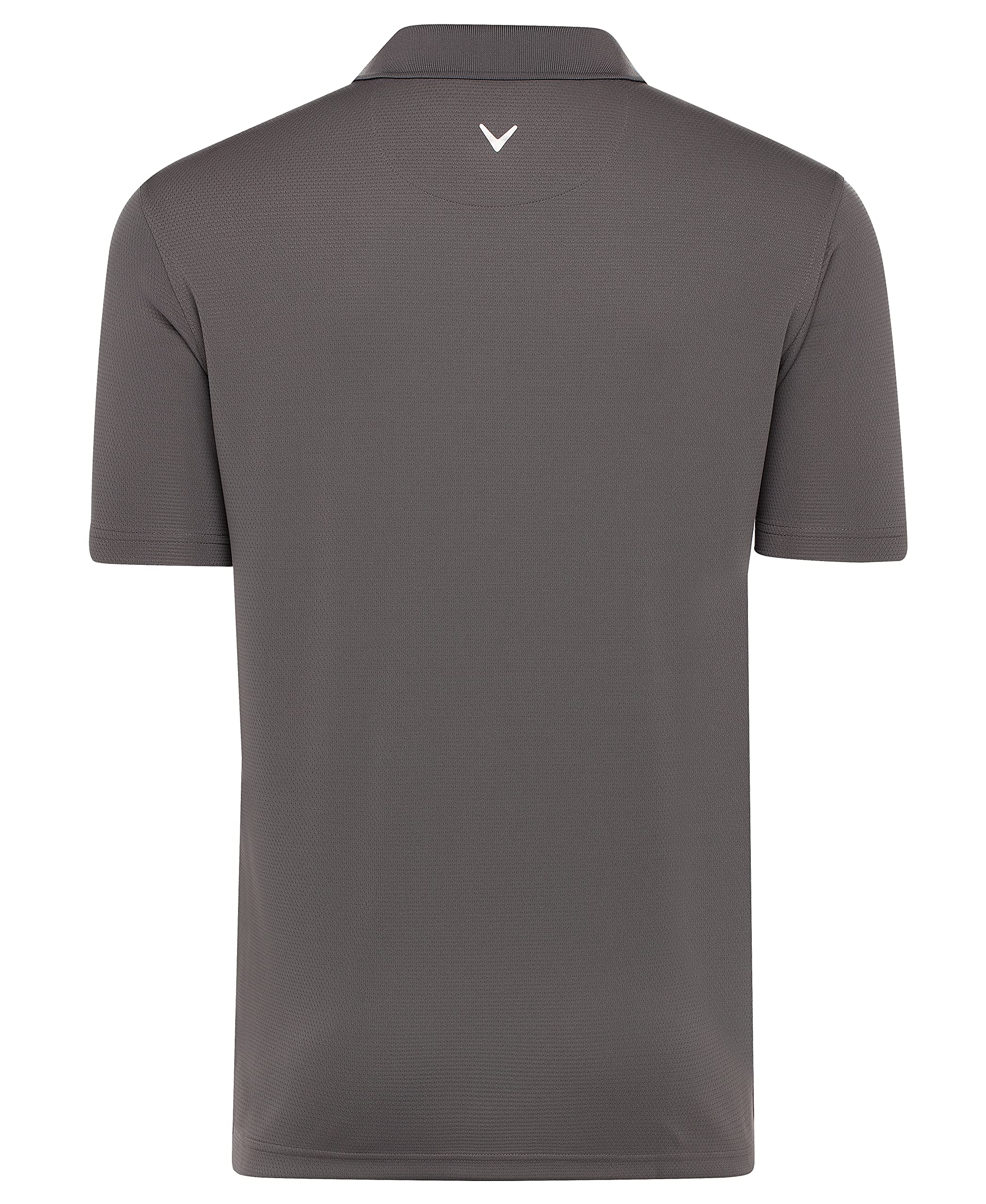 Callaway Men's Regular Short Sleeve Core Performance Golf Polo Shirt with Sun Protection (Size Small-4X Big & Tall), Smoked Pearl, Large