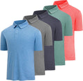 Skiennix Golf Polo Shirts - Casual Moisture-Wicking Design | Quick-Dry Short Sleeve for Men