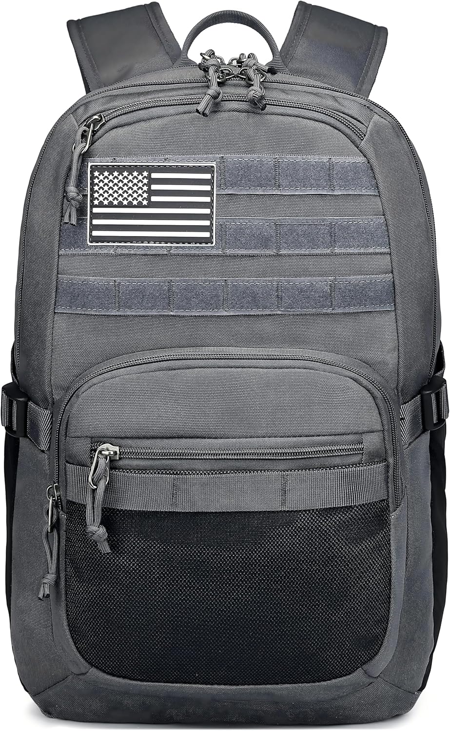 Skiennix Military Tactical Backpack - 3-Day Assault Pack with Molle System for Outdoor Adventures | Grey, 25L