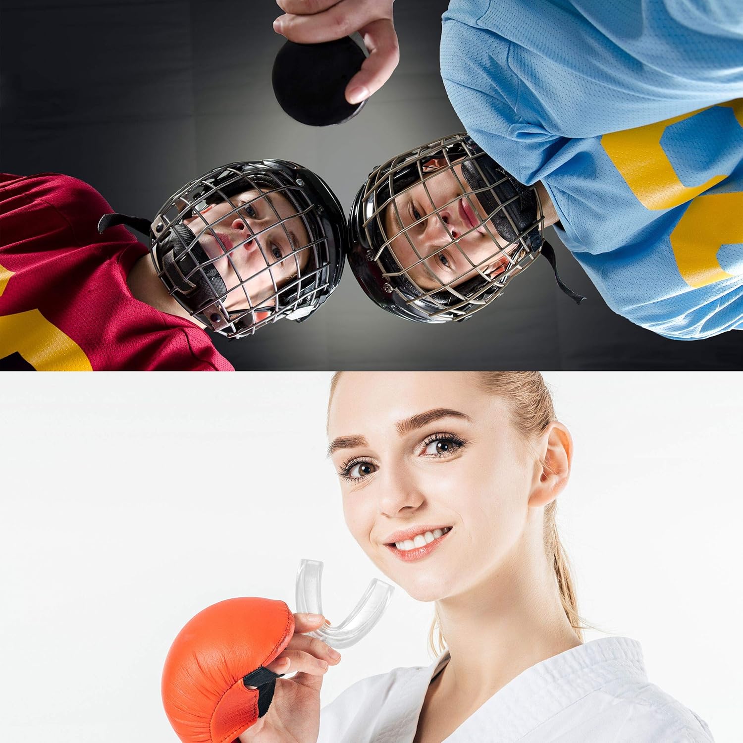 ProDental Sports Mouth Guard - Custom Fit, BPA-Free Mouthguards for Adults & Teens | 2 Pack, Soft & Moldable