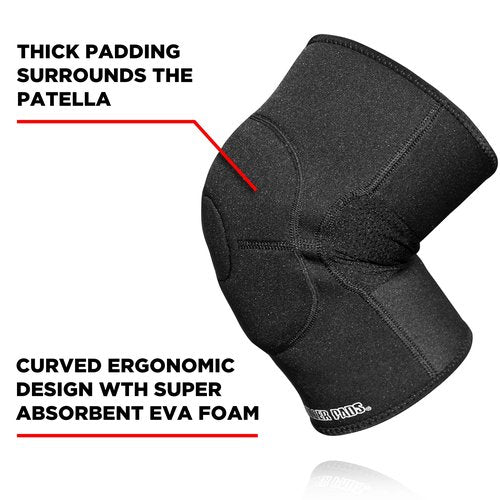 187 Killer Pads Knee Gasket, Low Profile Knee Protection for Skateboarding and Other Action Sports