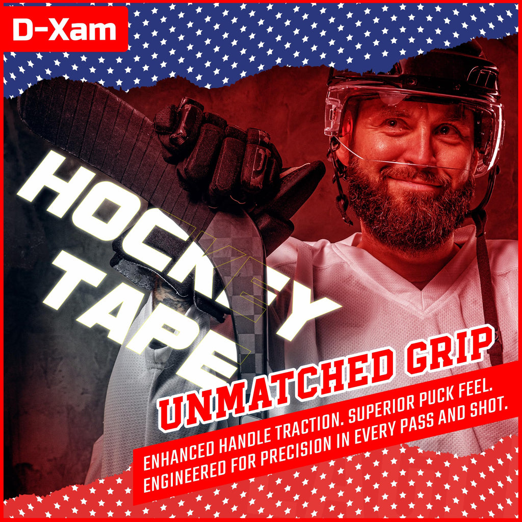 Hockey Tape Black Grip Tape 2 Roll Athletic Sports Tape 1inch Multipurpose Cloth Tape for Lacrosse Stick Handles Pullup Bars Tools Fingers - Water-Resistan Protect from Scratches Smudges Goon Tape