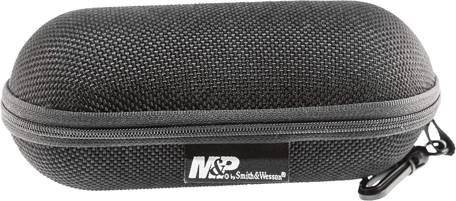 Smith & Wesson M&P Shooting Glasses - Impact Resistant, Anti-Fog, No-Slip Rubber | Versatile Use