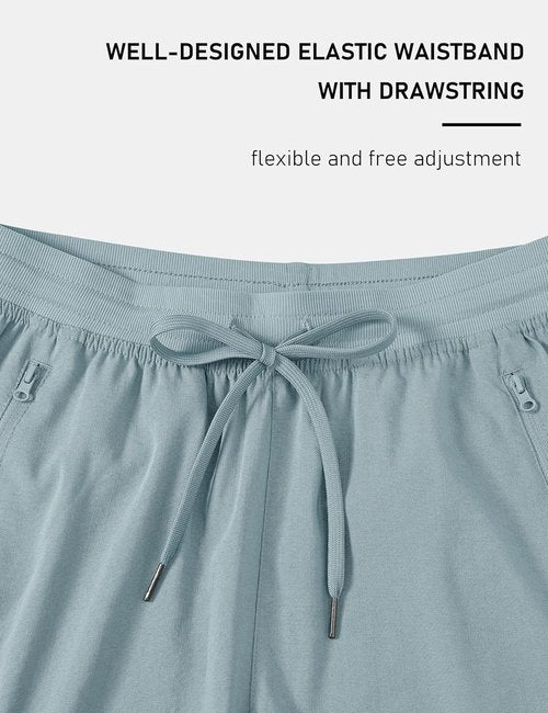 MoFiz Women's Lightweight Hiking Cargo Shorts - Quick Dry Athletic Shorts with 6 Pockets for Summer Travel