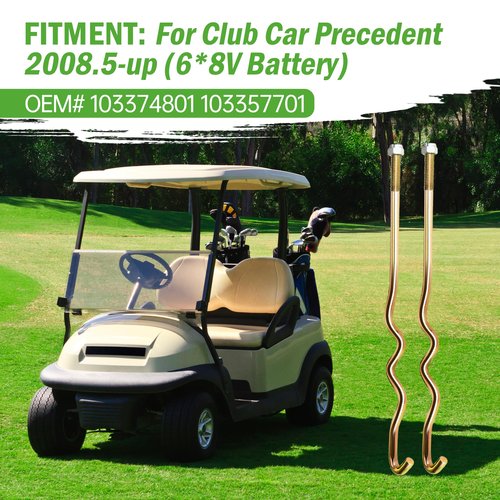 10L0L Professional Grade Battery Hold Down - Club Car Precedent 2008.5-up 48V, Quick Install, 1-Year Warranty