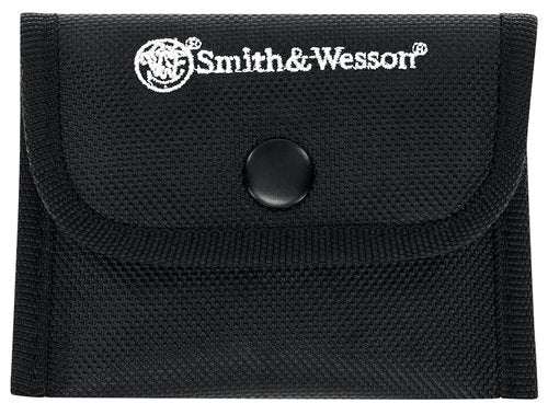 Smith & Wesson Cylinder 4 Pack with Stainless Steel finish and Nylon Sheath for Competiton and Recreation