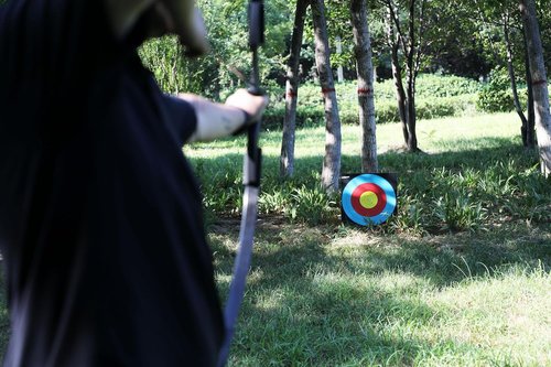 LWANO 20'' High-Density Foam Archery Target - Perfect for Backyard Practice & Training