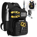 Beyond Fishing Tackle Backpack- The Voyager Tactical Fishing Storage Bag - Lightweight & Compact Bag For Fishing