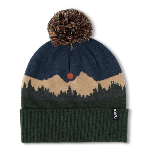 KAVU Herschel Beanie, Mountain Stripe, One Size