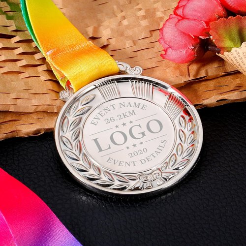 Eunigem Custom Gold Award Medals - Olympic Style Winner Medals for Sports, Graduation & Competitions