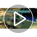 AKUDY Grey Self-Inflating Sleeping Pad with Electric Pump - Single