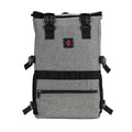 Smell Proof Backpack with Combination Lock - Weather Resistant Expandable Grey (Variation: Expandable Grey)