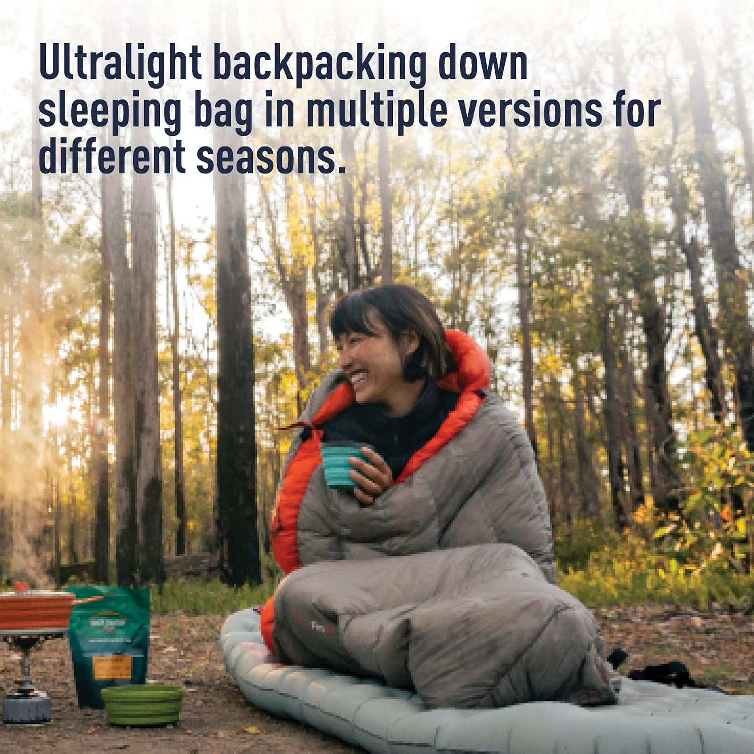 Sea to Summit Flame Ultralight Women's Down Sleeping Bag - Compact & Warm for Camping