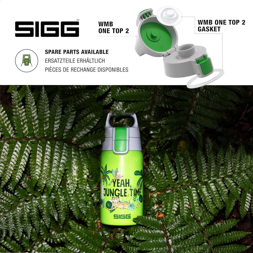 SIGG - Stainless Steel Kids Bottle - Shield One for Carbonated Beverages - 17 Oz Capacity