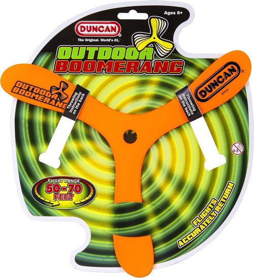 Duncan Toys Booma Outdoor Boomerang - Colorful Medium Sports Toy for Fun Playtime