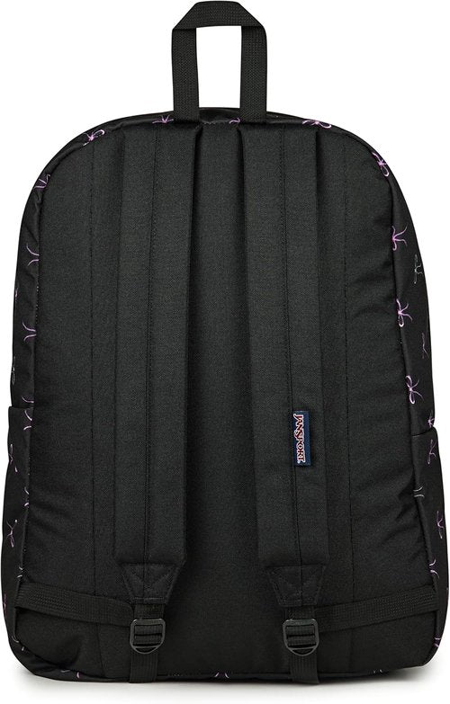 JanSport SuperBreak One Backpack - Durable & Lightweight Bookbag with Organizer Pocket - Premium Quality, Bad Bows Design