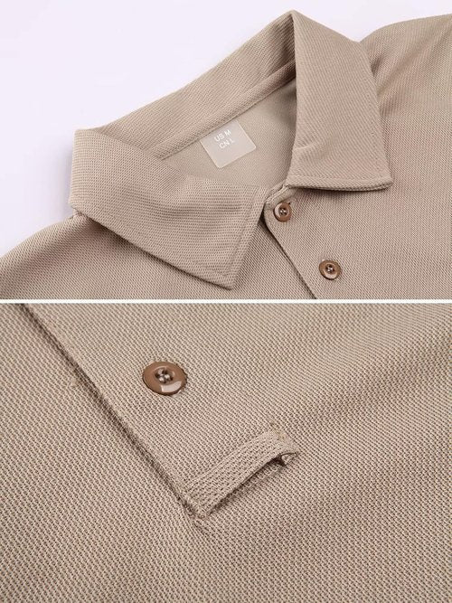 MAGCOMSEN Men's Quick-Dry Tactical Polo Shirt - Short Sleeve Pique Jersey for Golf & Performance