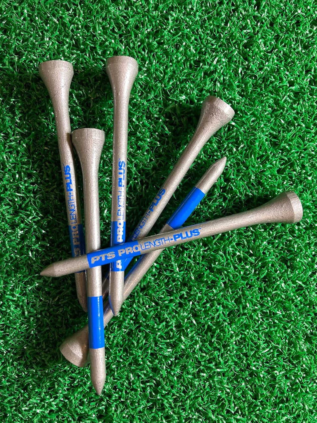 PrideSports PTS Titanium Strength Golf Tees - 65 Count, 2-3/4 Inch | 8% Thicker for Enhanced Durability
