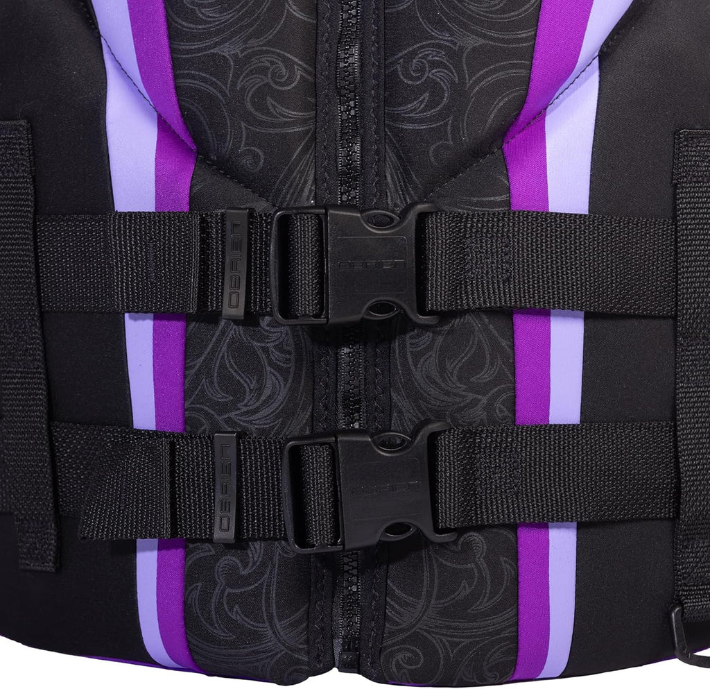 O'Brien Impulse Women's Life Jacket - US Coast Guard Approved for Water Sports | Boating, Skiing, Surfing