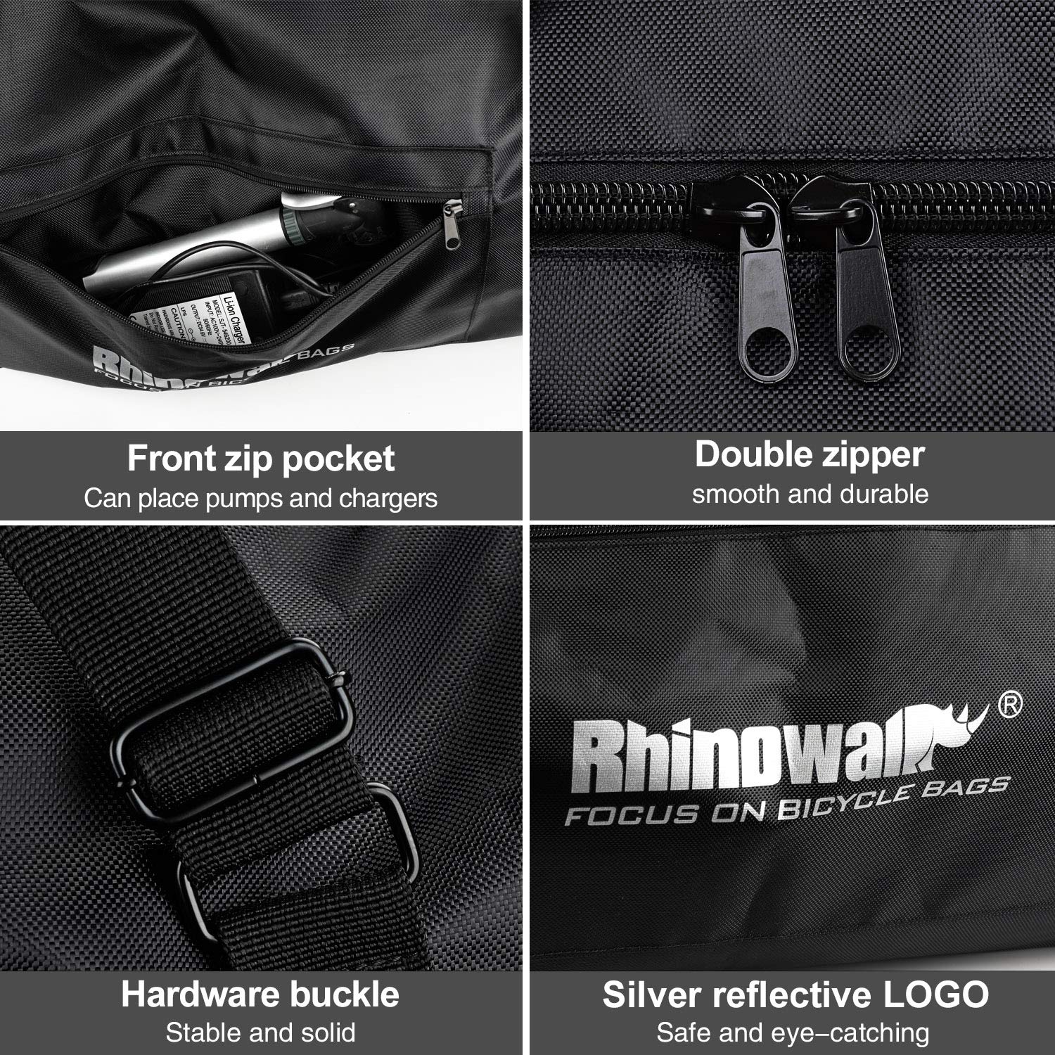 Rhinowalk Electric Scooter Carrying & Storage Bag – Portable Transport Solution for E-Scooters, Essential Electric Scooter Accessories