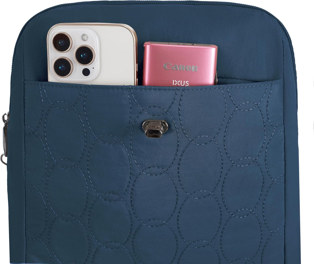 Travelon Anti-Theft Compact Backpack - Secure Design for Travel | Lightweight & Versatile