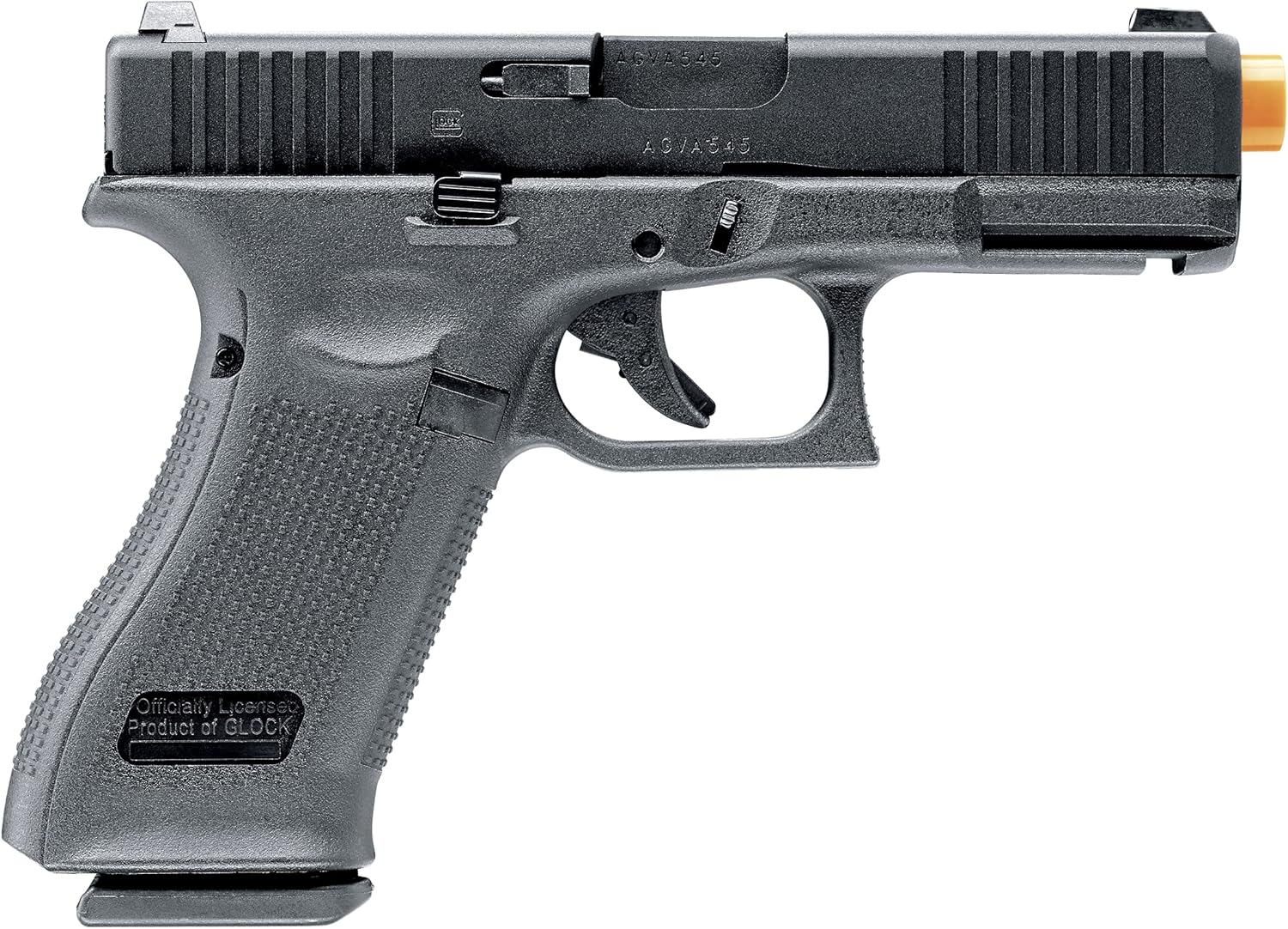 Umarex Elite Force Glock 45 GBB Airsoft Gun - Realistic Blowback Action, Black Finish