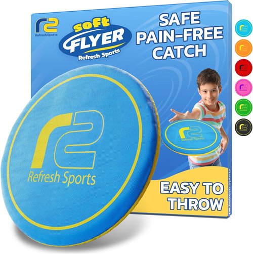 Friisbee Soft Disc Flying Toy - Safe Catch Design | Perfect Outdoor Gift for Kids Ages 3-13