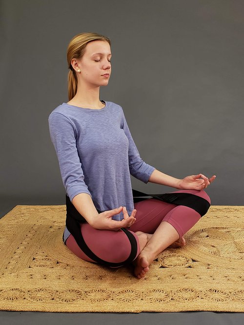 Nada-Chair Dr. Toso's Back Rx Portable Back Support Belt for Posture Improvement - One Size Fits All