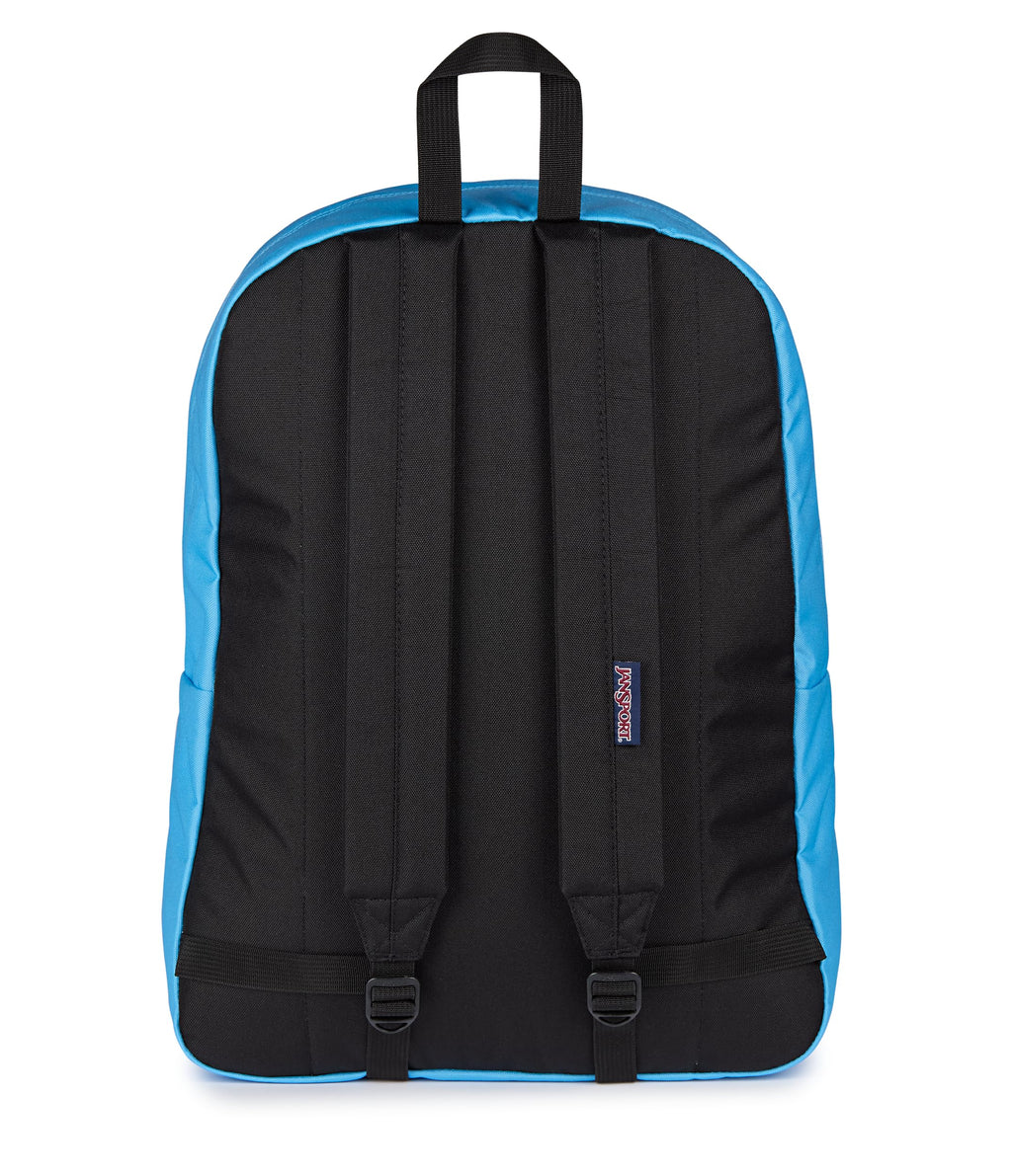 JanSport SuperBreak One Backpack - Durable, Lightweight Bag with 1 Main Compartment, Front Utility Pocket with Built-in Organizer, Premium Backpack, Electric Azul