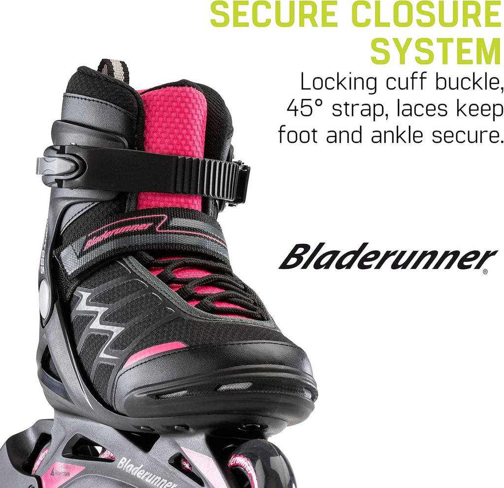 Bladerunner Inline Skates for Women - Advantage Pro XT | Comfortable Adult Fitness Design