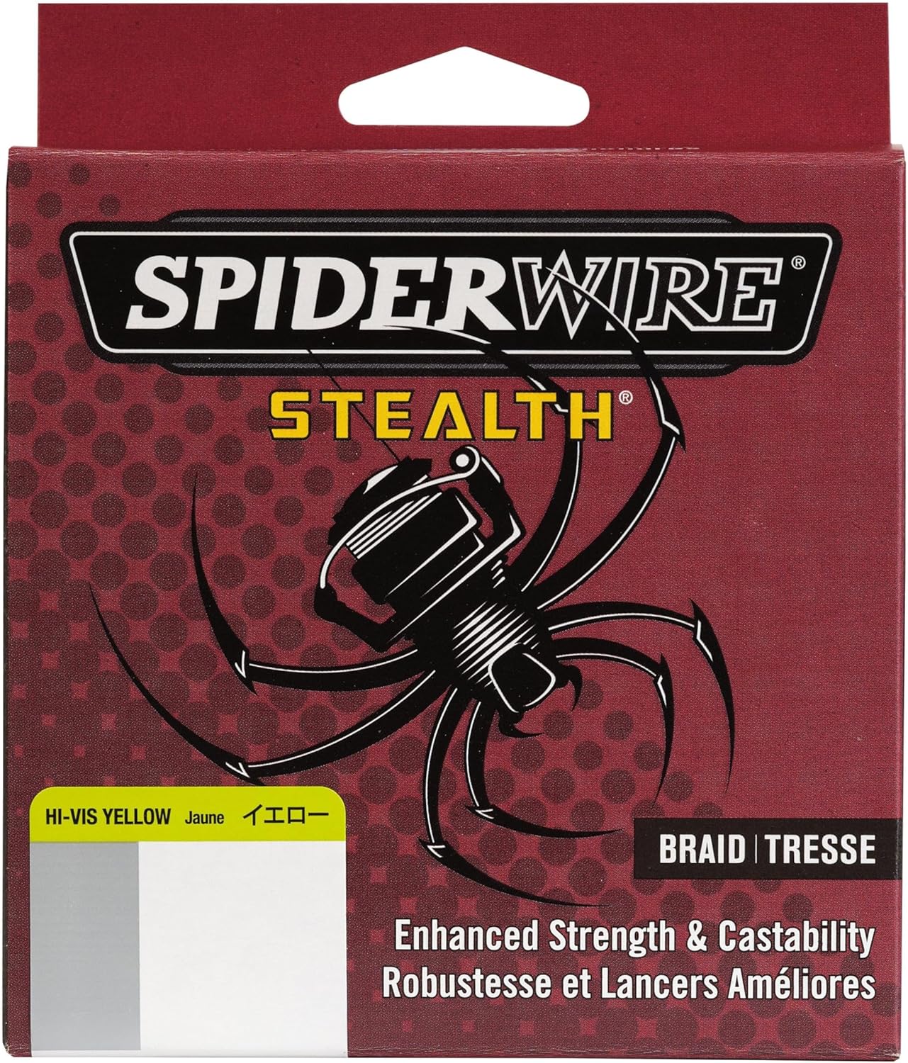 SpiderWire Stealth Braid Fishing Line - High Sensitivity & Strength | 300 Yards, Green