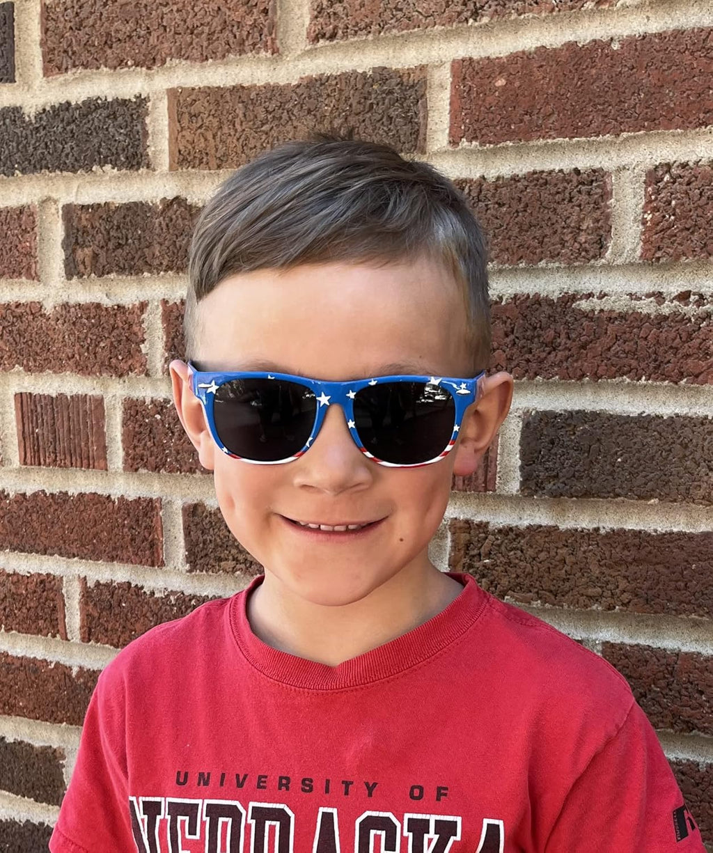 OWL Kids Polarized Sunglasses - UV Protection & Anti-Glare for Toddlers | Stylish Rectangle Design