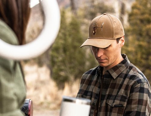 Vortex Royal Tine Waxed Snap Back Cap