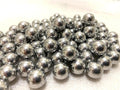 Caliber .43 Aluminum Balls by T4E - Durable Self Defense & Target Practice Paintballs | 100 Count, Silver