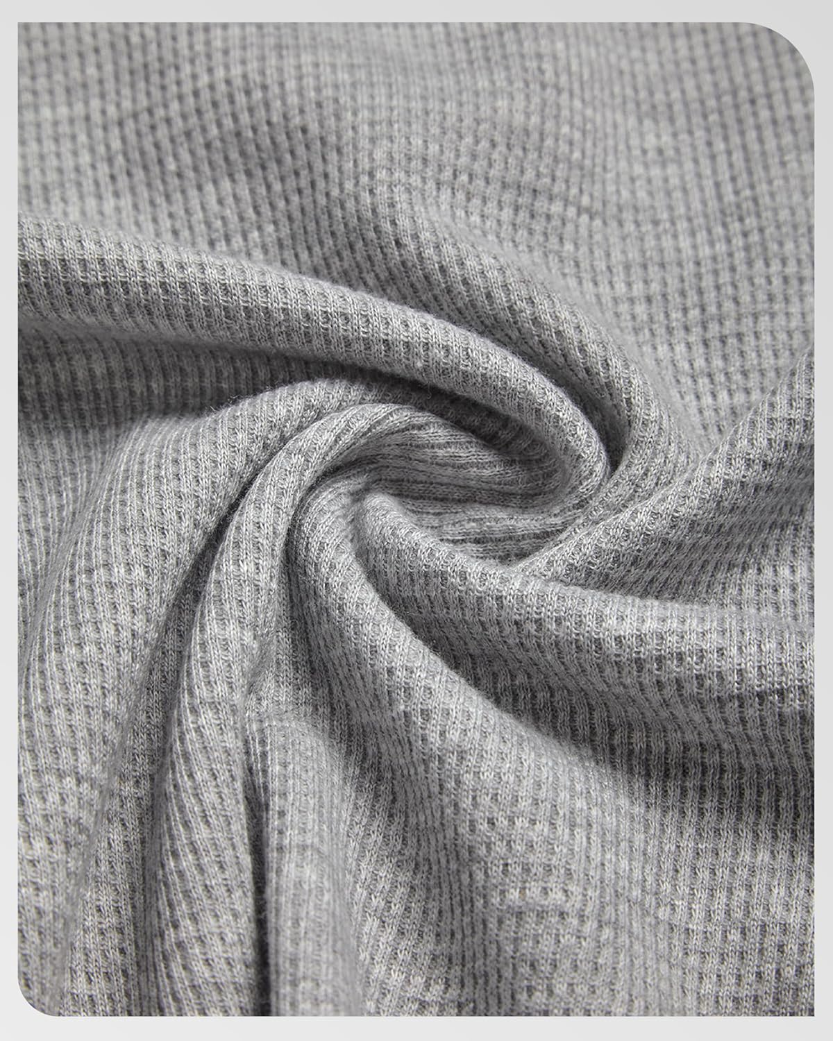 Spyder Men's Henley Shirt - Soft Cotton Blend Waffle Knit, Moisture-Wicking Quick-Dry Long Sleeve