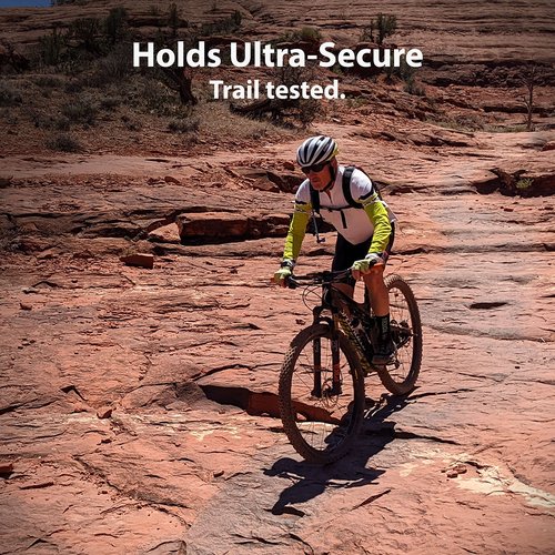 Elevation Lab AirTag (Gen 1 & 2) Mountain Bike - TagVault™ - The Hidden AirTag Fork Mount | for Tapered Head Tubes | Anti-Theft, Ultra-Secure (2 Pack)
