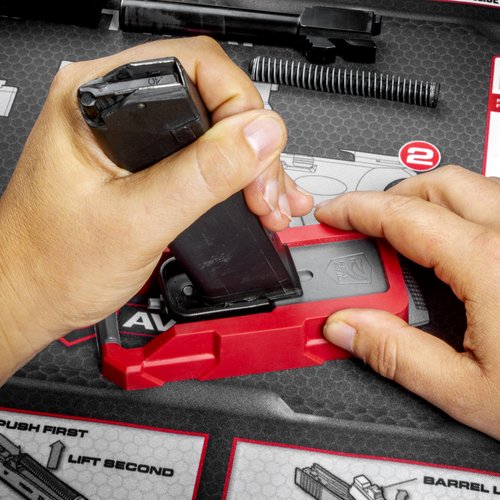 Real Avid Glock Armorer Tool Kit – 2 in 1 Multitool with Sight Tool Punch Tool and Magazine Tool Disassemble Clean Customize Glock Pistols & Magazines for All Generations Except Glock Plus Extensions